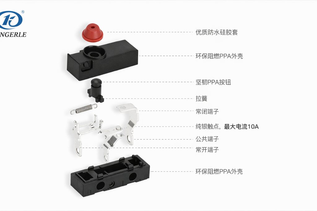 如何选择合适的防水微动开关？选型指南详解插图1